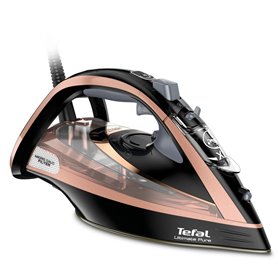 Tefal Ultimate Pure FV9845 Fer à repasser à sec ou à vapeur Semelle Durilium autonettoyante 3100 W Noir