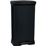 CURVER Poubelle de cuisine a pédale - 50 L - Noir