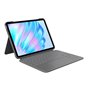 Étui pour iPad Air 13 - Logitech - Combo Touch - Gris