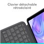 Étui pour iPad Pro 11 - Logitech - Combo Touch - Graphite