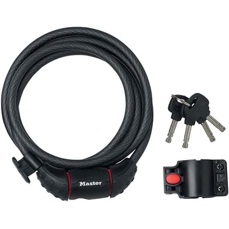 MASTER LOCK Cable Antivol Vélo [1