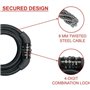 MASTER LOCK Cable Antivol Vélo - 1,2 m câble