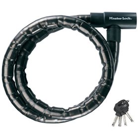 Câble antivol a clé en acier Master Lock 8115EURDPS - Noir