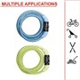 MASTER LOCK Cable Antivol Vélo [1,2 m Câble] [Combinaison] [Extérieur] [Couleur Aléatoire] 8143EURDPROCOL