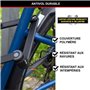 Antivol Vélo Pliable - MASTER LOCK - 8335EURDPRO - Acier Trempé, 4 Clés, Support Inclus