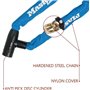 MASTER LOCK Chaîne Antivol Vélo [Clé] [90 cm Chaîne] [Bleu] 8391EURDPROCOLB