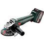 Meuleuse d'angle sans fil - METABO - W 18 L 9-125 - 18 V - MetaBOX 165 L