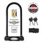 Antivol U en acier cémenté avec anse longue de 28cm - MASTER LOCK