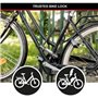 Antivol U en acier cémenté avec anse longue de 28cm - MASTER LOCK
