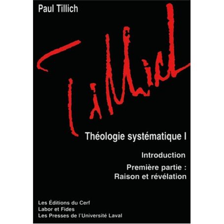 THEOLOGIE SYSTEMATIQUE - TOME 1