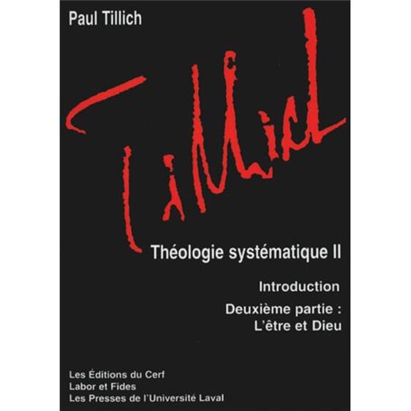 THEOLOGIE SYSTEMATIQUE - TOME 2