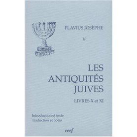 LES ANTIQUITÉS JUIVES