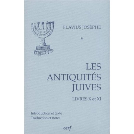 LES ANTIQUITÉS JUIVES