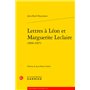 Lettres à Léon et Marguerite Leclaire