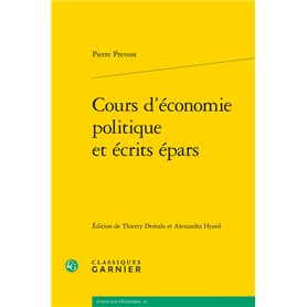 Cours d'économie politique et écrits épars