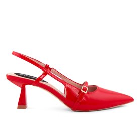 Fashion Attitude Sandales Rouge Femme