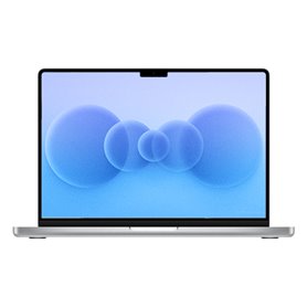 Apple MacBook Pro 14" (2021), M1 Pro, RAM 16 Go, SSD 512 Go, argent, QWERTY 