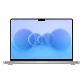 Apple MacBook Pro 14" (2021), M1 Pro, RAM 32 Go, SSD 512 Go, argent, QWERTY 