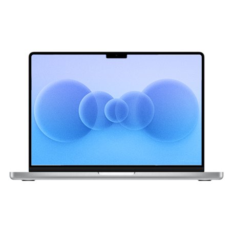 Apple MacBook Pro 14" (2021), M1 Pro, RAM 32 Go, SSD 512 Go, argent, QWERTY 