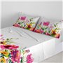 Drap HappyFriday Cassia Multicouleur Lit 1 persone