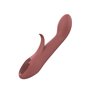 Vibration de Stimulation Double Nude Marron