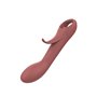 Vibration de Stimulation Double Nude Marron