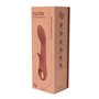 Vibration de Stimulation Double Nude Marron