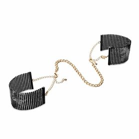 Desir Metallique Manchettes Noires Bijoux Indiscrets 134 Noir