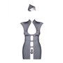 Costume Gris Hôtesse de l'air S/M Obsessive Stewardess Gris