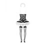 Costume Femme de ménage L/XL Obsessive Housemaid Noir