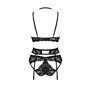 Ensemble de Lingerie Obsessive Alessya Noir XS/S