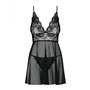 Nuisette & String Imperia L/XL Obsessive Idillia babydoll Noir