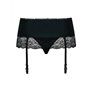 Jarretelle Obsessive Miamor garter belt S/M Noir