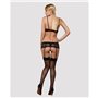 Ensemble de Lingerie en Dentelle Obsessive Wonderia Noir S/M