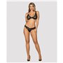 Ensemble de Lingerie Obsessive Luvae Noir L/XL