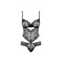 Body en Dentelle Alluria Obsessive 12844 Noir L/XL