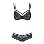 Ensemble de Lingerie Obsessive 860 Noir S/M