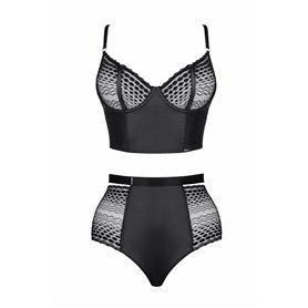 Ensemble de Lingerie Demoniq Noir L