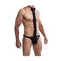 Tanga Mob Eroticwear Noir S/M