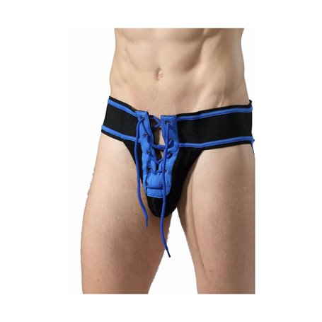 Tanga Mob Eroticwear Bleu S