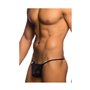 Tanga Mob Eroticwear Noir S/M