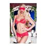 Ensemble de Lingerie Chilirose Rouge S