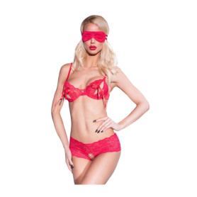 Ensemble de Lingerie Chilirose Rouge L