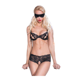 Ensemble de Lingerie Chilirose Noir L