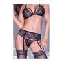 Ensemble de Lingerie Chilirose Noir L/XL