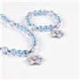 Ensemble Collier et Bracelets Frozen 2 Pièces Bleu
