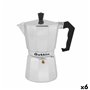 Cafetière Italienne Quttin 6 Tasses (6 Unités)