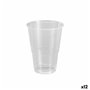 Lot de verres réutilisables Algon Plastique Transparent 50 Pièces 330 ml (12 Unités)