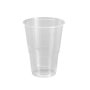 Lot de verres réutilisables Algon Plastique Transparent 25 Pièces 500 ml (12 Unités)