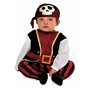 Déguisement pour Bébés Pirate 0-6 Mois Noir